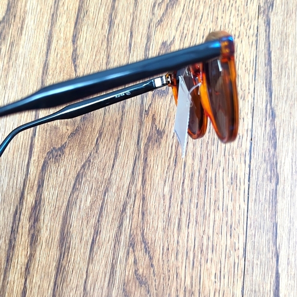 Vintage NWT i ski Tortoise Shell Sunglasses with Blue Lenses - Picture 5 of 5